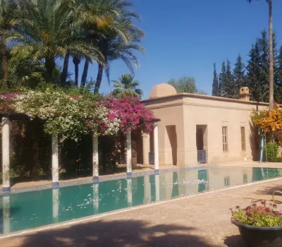 Luxury Marrakech house rentals Outdoor