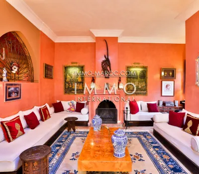 House for rent Moroccan purified Marrakech Palmeraie