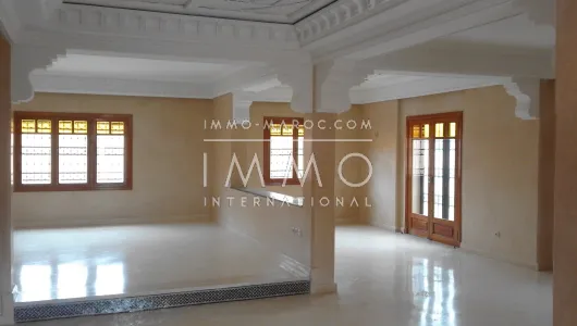 Location maison Marocain épuré Marrakech Extérieur Route Fes