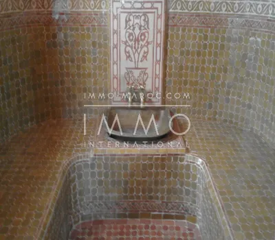 Maison à louer Marocain épuré Marrakech Extérieur Route Fes