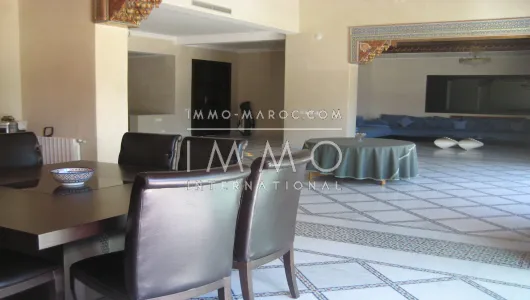 Maison à louer Marocain épuré Marrakech Golfs Amelkis
