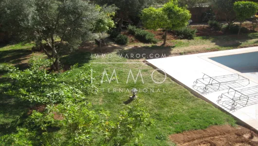 Location maison Marocain épuré Marrakech Golfs Amelkis