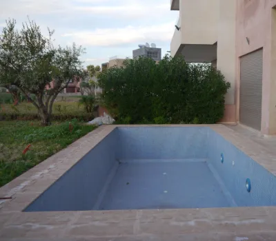 Maison à louer Contemporain Marrakech Extérieur Route Amizmiz