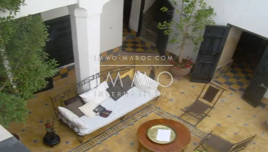 Riad for sale Marrakech less than 10 minutes from the place Riad Laarous