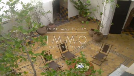 Riad for sale Marrakech less than 10 minutes from the place Riad Laarous