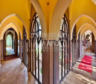 For Sale Moroccan house refined high-end Marrakech Exterior Route Fes