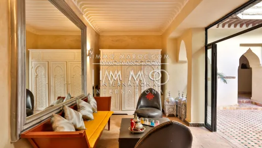 Riad for sale Moroccan clean Marrakech Place Jamaa El Fna Riad Zitoun