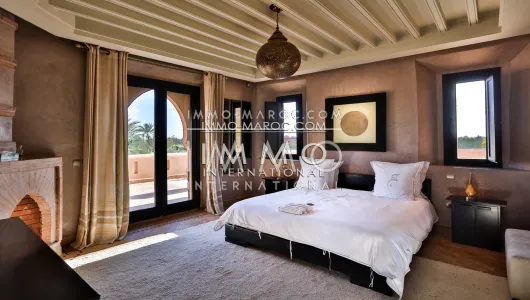 acheter maison Marocain épuré luxe Marrakech Palmeraie