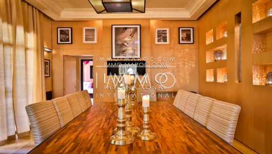 Achat villa Marocain épuré Prestige Marrakech Palmeraie