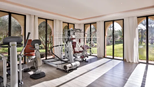 Villa à vendre Marocain épuré luxe Marrakech Palmeraie