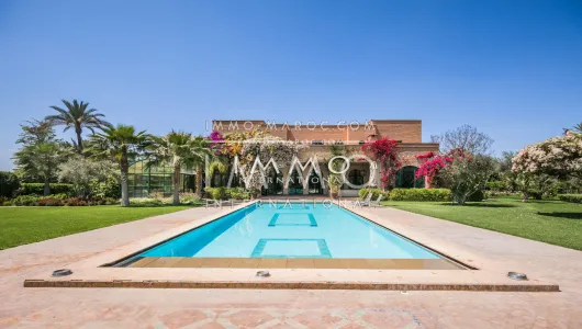 Vente villa prestige Marrakech Extérieur Route Amizmiz