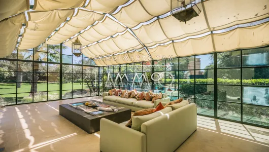 Achat villa prestige Marrakech Extérieur Route Amizmiz