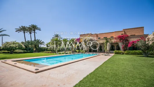 villa achat Marrakech Extérieur Route Amizmiz