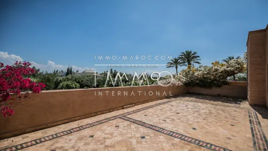 Villa à vendre luxe Marrakech Extérieur Route Amizmiz