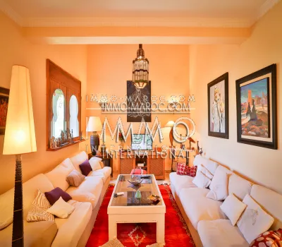 Purchase refined Moroccan apartment Marrakech Palmeraie