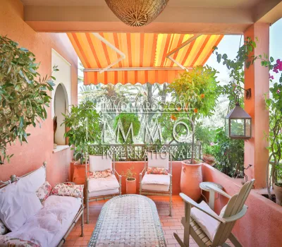 Purchase refined Moroccan apartment Marrakech Palmeraie