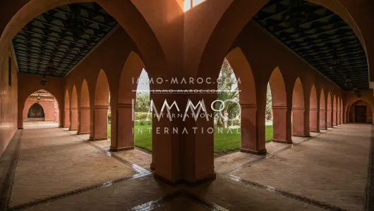 villa achat Marocain luxueuses Marrakech Palmeraie Bab Atlas