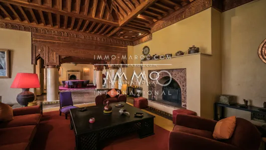 villa vente Marocain luxe Marrakech Palmeraie Bab Atlas