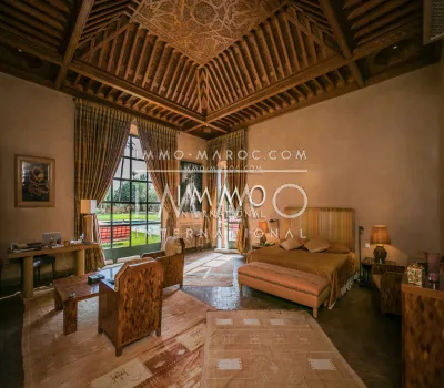 Achat villa Marocain luxe Marrakech Palmeraie Bab Atlas