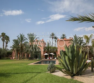 acheter maison Marocain prestige a vendre Marrakech Palmeraie Bab Atlas