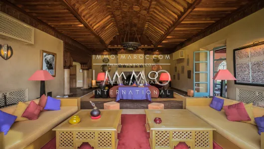 acheter maison Marocain luxueuses Marrakech Palmeraie Bab Atlas