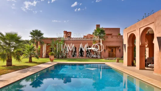 Purchase villa Marrakech pure Marrakech Outside Road Ourika