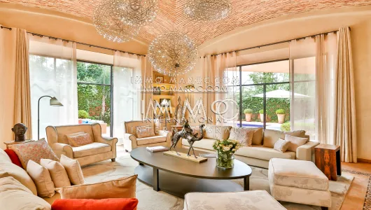 Villa for sale Moroccan clean Marrakech Golfs Amelkis