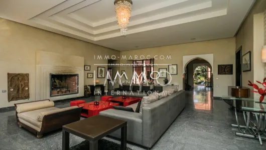 acheter maison Marocain épuré prestige a vendre Marrakech Extérieur Route Ourika