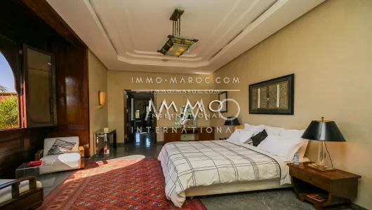 Villa à vendre Marocain épuré prestige Marrakech Extérieur Route Ourika
