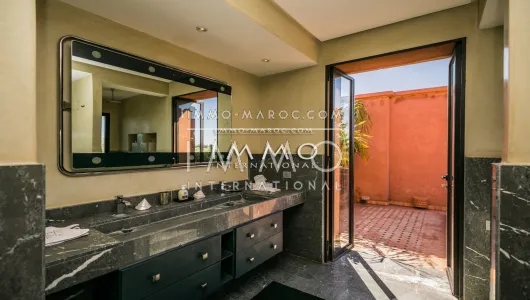 Achat villa Marocain épuré immobilier de luxe marrakech Marrakech Extérieur Route Ourika