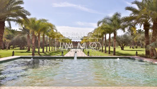Vente villa prestige marocaine Marrakech