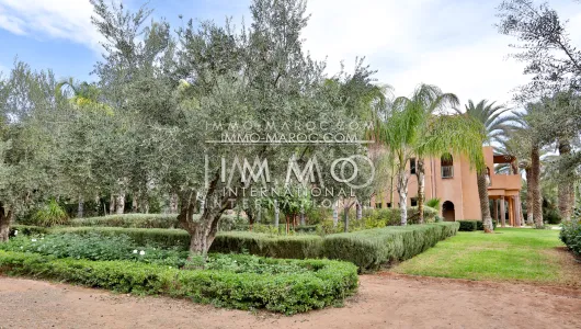 Vente villa d'exception Marrakech