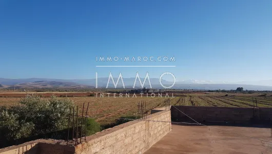 Sell ​​ground Farm Marrakech Exterior Road Sidi Abdellah Ghiat
