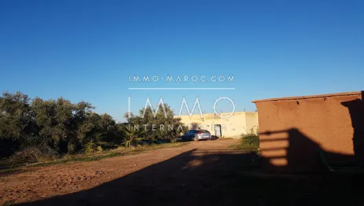 purchase ground Farm Marrakech Exterior Road Sidi Abdellah Ghiat