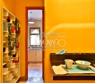 Venta apartamento con piscina y jardín en la palma de la mano.