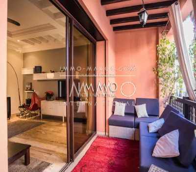 furnished terrace