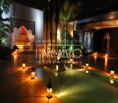 Villa à vendre Marocain Marrakech Palmeraie Circuit Palmeraie