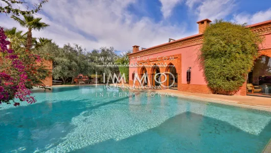 Villa à vendre Marocain luxe Marrakech Golfs Amelkis