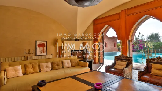 Achat villa Marocain luxueuses Marrakech Golfs Amelkis