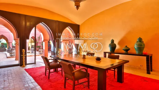 Villa à vendre Marocain agence immobiliere de luxe marrakech Marrakech Golfs Amelkis