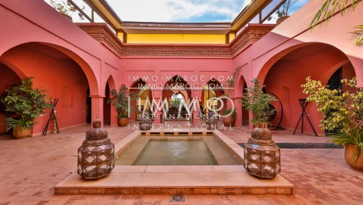 Villa à vendre Marocain prestige a vendre Marrakech Golfs Amelkis