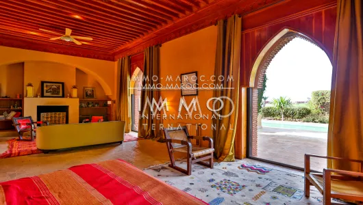 Vente villa Marocain prestige Marrakech Golfs Amelkis