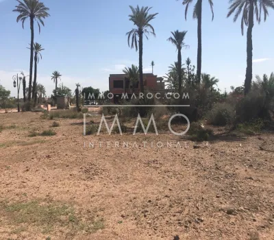 purchase property Land villa Marrakech Golfs Amelkis
