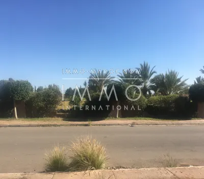 purchase land Land villa Marrakech Golfs Other golf courses