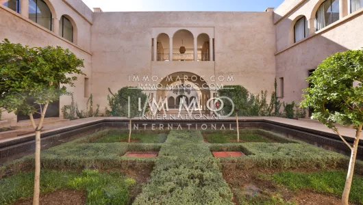 Vente villa Marocain haut de gamme Marrakech Palmeraie