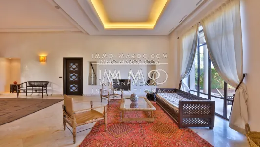 Achat villa Marocain de prestige Marrakech Palmeraie