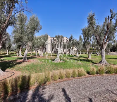 villa vente Marocain luxe Marrakech Palmeraie