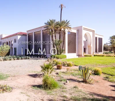villa vente Marocain Marrakech Palmeraie