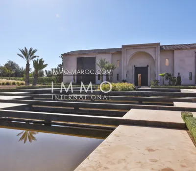 villa achat Marocain de prestige Marrakech Palmeraie