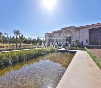 Vente villa Marocain prestige Marrakech Palmeraie